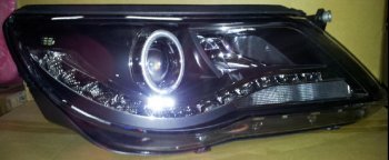 38 649 р. TIGUAN ФАРА Л+П (КОМПЛЕКТ) ТЮНИНГ ЛИНЗОВАН (DEVIL EYES) С СВЕТЯЩ ОБОДК БЕЗ КОРРЕКТОР (EAGLE EYES) ВНУТРИ ЧЕРН EAGLE EYES vwtgn07-000b-n  с доставкой в г. Пермь. Увеличить фотографию 1
