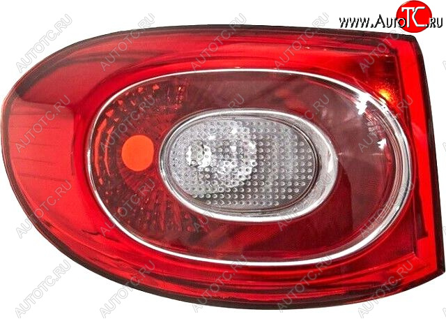 4 949 р. Левый фонарь DEPO Volkswagen Tiguan NF дорестайлинг (2006-2011)  с доставкой в г. Пермь