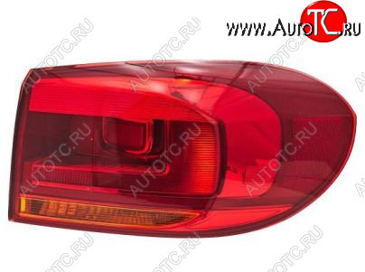 5 599 р. Правый фонарь DEPO Volkswagen Tiguan NF рестайлинг (2011-2017)  с доставкой в г. Пермь