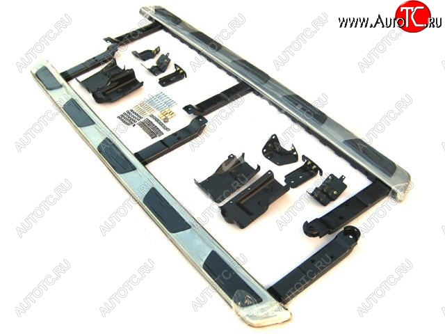 16 449 р. AUDI Q7 ПОРОГ-ПОДНОЖКА Л+П (КОМПЛЕКТ) OEM STYLE АЛЮМИН BODYPARTS ai0q706-4a0a-n  с доставкой в г. Пермь