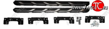 15 599 р. AUDI Q7 ПОРОГ-ПОДНОЖКА Л+П (КОМПЛЕКТ) АЛЮМИН BODYPARTS ai0q715-4a0a-n  с доставкой в г. Пермь