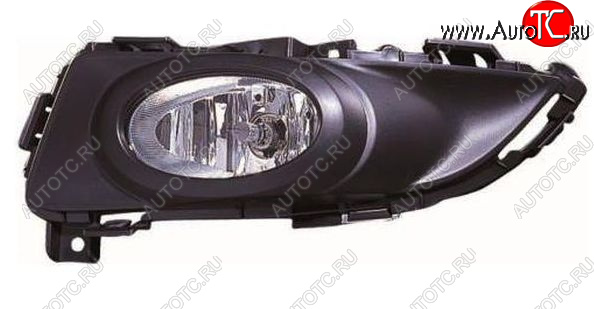 3 299 р. Противотуманная фара левая DEPO  Mazda 3/Axela  BK (2003-2006) дорестайлинг седан (с рамкой)  с доставкой в г. Пермь