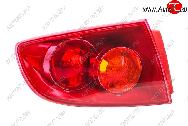 2 599 р. Левый фонарь DEPO  Mazda 3/Axela  BK (2003-2006) дорестайлинг седан  с доставкой в г. Пермь