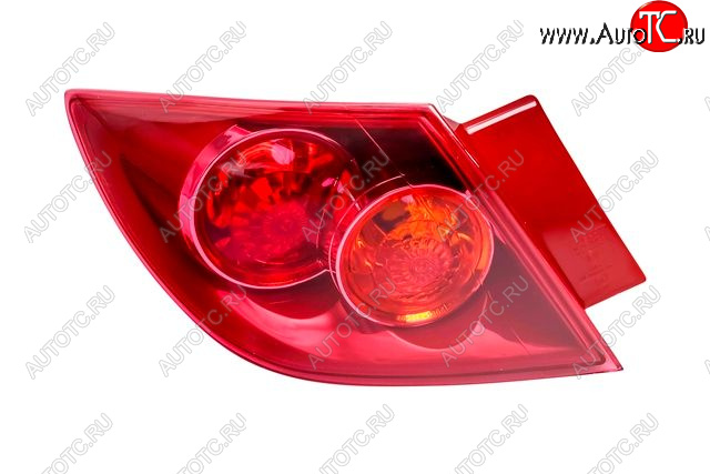 3 199 р. Левый фонарь DEPO  Mazda 3/Axela  BK (2003-2006) дорестайлинг, хэтчбэк  с доставкой в г. Пермь
