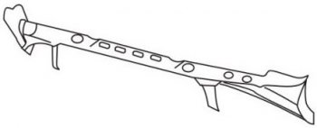 5 549 р. VITARA УСИЛИТЕЛЬ БАМПЕРА ЗАДН (3 дв) (Тайвань) API szvit88-700  с доставкой в г. Пермь. Увеличить фотографию 1