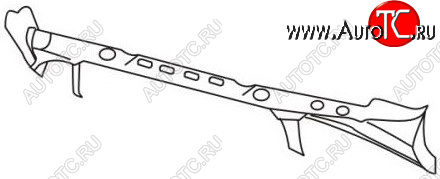5 549 р. VITARA УСИЛИТЕЛЬ БАМПЕРА ЗАДН (3 дв) (Тайвань) API szvit88-700  с доставкой в г. Пермь