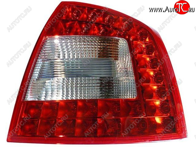 8 199 р. Правый фонарь (диодный) DEPO  Skoda Octavia  A5 (2008-2013) лифтбэк рестайлинг  с доставкой в г. Пермь