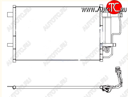 3 799 р. 3 КОНДЕНСАТОР КОНДИЦ BODYPARTS mzx0309-931  с доставкой в г. Пермь