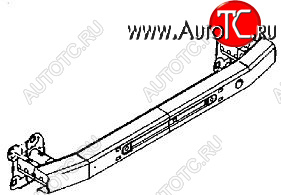7 349 р. 3 УСИЛИТЕЛЬ БАМПЕРА ЗАДН (СЕДАН) (Тайвань) TYG mzx0309-700  с доставкой в г. Пермь