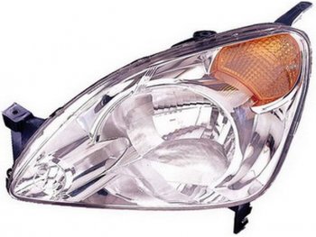 Левая фара (под корректор) DEPO Honda CR-V  RD4,RD5,RD6,RD7,RD9  (2001-2004) дорестайлинг