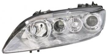 Левая фара (с электрокорректором) DEPO Mazda 6  GG (2002-2005) седан дорестайлинг