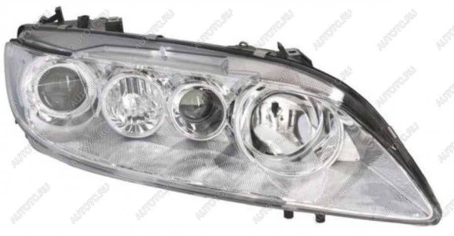 12 249 р. Правая фара (с электрокорректором, без противотум) BodyParts Mazda 6 GG седан дорестайлинг (2002-2005)  с доставкой в г. Пермь