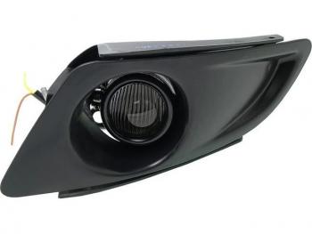 Противотуманная фара левая DEPO Mazda 6  GG (2002-2005) седан дорестайлинг (в сборе с рамкой)