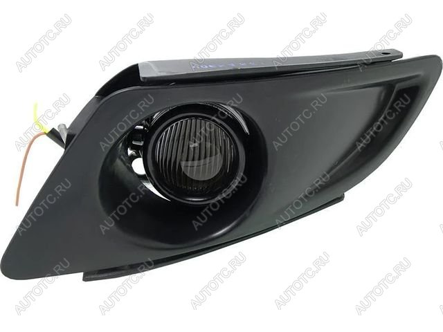 3 399 р. Противотуманная фара левая DEPO  Mazda 6  GG (2002-2005) седан дорестайлинг (в сборе с рамкой)  с доставкой в г. Пермь