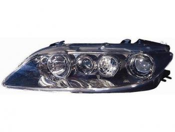 Левая фара (с электрокорректором, с противотум) BODYPARTS Mazda 6  GG (2005-2008) седан рестайлинг
