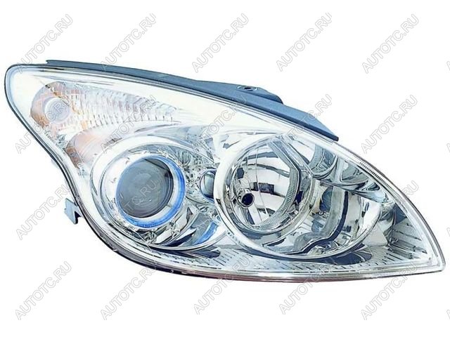 9 549 р. Правая фара (под корректор) DEPO Hyundai I30 FD хэтчбек дорестайлинг (2007-2010)  с доставкой в г. Пермь
