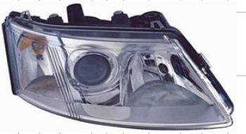 Правая фара (с электрокорректором, ксенон) DEPO SAAB 9-3  YS3F (2003-2007) седан дорестайлинг