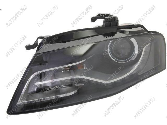 25 449 р. Левая фара (с электрокорректором, ксенон) DEPO Audi A4 B8 дорестайлинг, седан (2007-2011)  с доставкой в г. Пермь