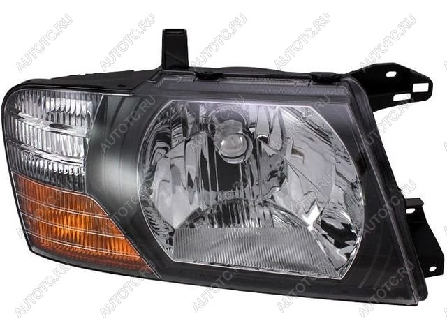 4 999 р. Правая фара BODYPARTS  Mitsubishi Pajero  3 V60 (1999-2003) дорестайлинг  с доставкой в г. Пермь