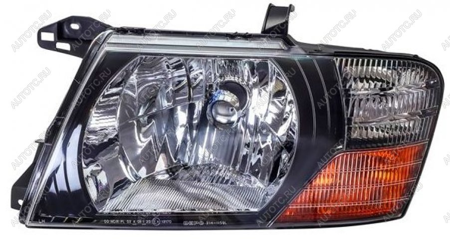 10 699 р. Левая фара (под корректор) DEPO  Mitsubishi Pajero  3 V60 (1999-2003) дорестайлинг  с доставкой в г. Пермь