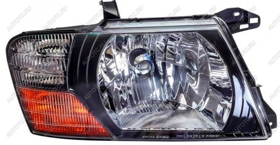 10 699 р. Правая фара (под корректор) DEPO  Mitsubishi Pajero  3 V60 (1999-2003) дорестайлинг  с доставкой в г. Пермь