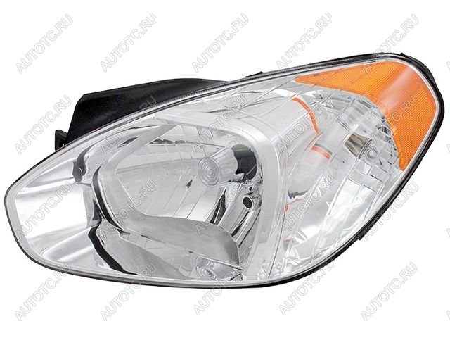 5 749 р. Фара в сборе левая DEPO Hyundai Verna 2 MC седан (2005-2011)  с доставкой в г. Пермь
