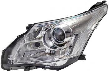 Левая фара (под корректор) DEPO Toyota Avensis  T270 седан (2008-2011) дорестайлинг