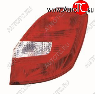 0 р. Правый фонарь DEPO Skoda Fabia Mk2 хэтчбэк дорестайлинг (2007-2010)  с доставкой в г. Пермь
