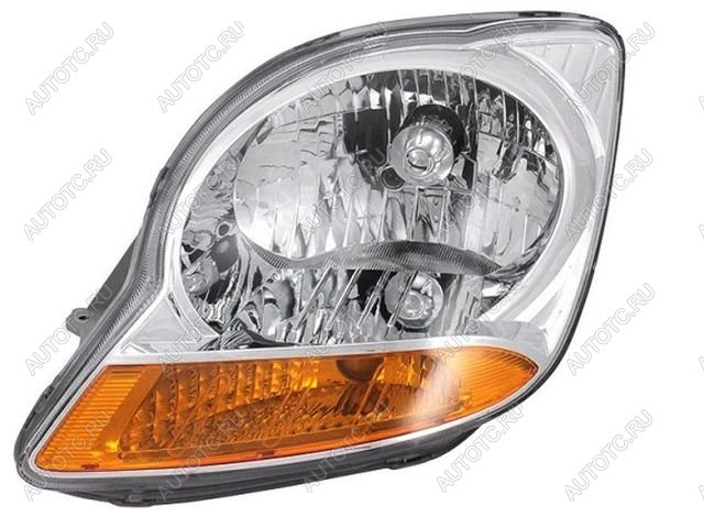 6 449 р. Левая фара (под корректор) DEPO Chevrolet Spark M200,250 (2005-2010)  с доставкой в г. Пермь
