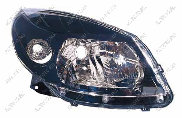 7 799 р. Правая фара (корректор) DEPO Renault Sandero (BS) (2009-2014)  с доставкой в г. Пермь