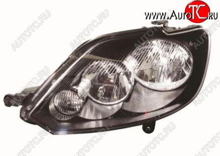 10 999 р. Левая фара (c электрокорректором) DEPO  Volkswagen Golf Plus  6 (2009-2014)  с доставкой в г. Пермь