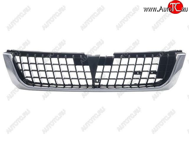 3 899 р. PAJERO SPORT (+USA) РЕШЕТКА РАДИАТОРА (Тайвань) ХРОМ-ЧЕРН BODYPARTS mbpas97-100hb  с доставкой в г. Пермь