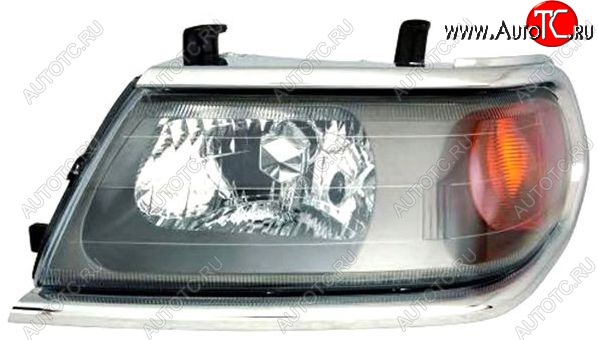 11 249 р. Левая фара (под корректор) BodyParts  Mitsubishi Pajero Sport  PA (1996-2004) дорестайлинг  с доставкой в г. Пермь