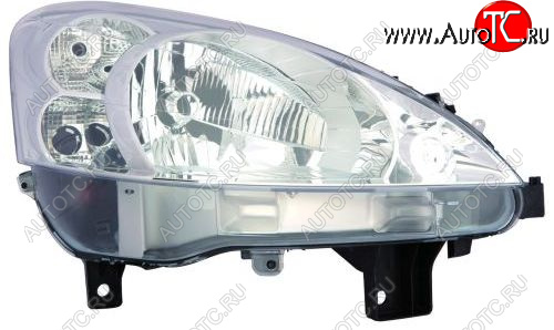 9 549 р. Правая фара (c электрокорректором) DEPO  Peugeot Partner  B9 (2008-2012) дорестайлинг  с доставкой в г. Пермь