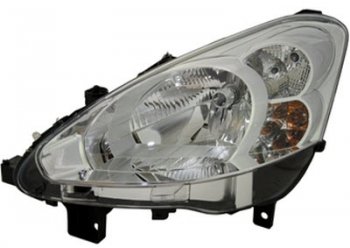 Левая фара (c электрокорректором) DEPO Peugeot Partner  B9 (2012-2015) 1-ый рестайлинг