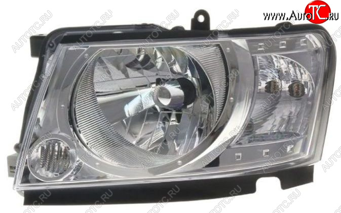 8 949 р. Левая фара (без корректора) BodyParts  Nissan Patrol  5 (2004-2010) Y61 2-ой рестайлинг  с доставкой в г. Пермь