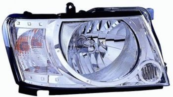 Правая фара (без корректора) DEPO Nissan Patrol  5 (2004-2010) Y61 2-ой рестайлинг