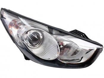 Правая фара (под корректор) DEPO Hyundai IX35  LM (2009-2013) дорестайлинг