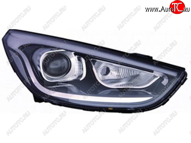28 699 р. Правая фара (под корректор, диодная) DEPO  Hyundai IX35  LM (2013-2018) рестайлинг  с доставкой в г. Пермь