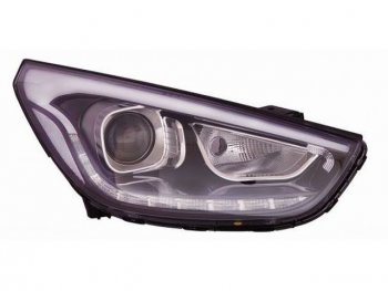 Правая фара (под корректор, диодная) DEPO Hyundai IX35  LM (2013-2018) рестайлинг