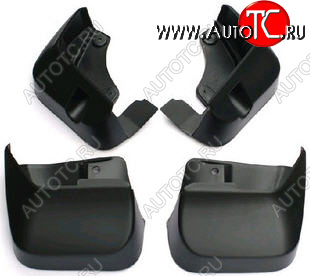 1 539 р. FORESTER БРЫЗГОВИК ПЕРЕДН КРЫЛА Л+П (КОМПЛЕКТ) + ЗАДН (4 шт) (Китай) BODYPARTS sbfor09-310-n  с доставкой в г. Пермь