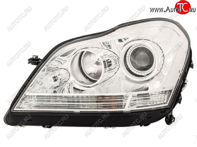 22 899 р. Левая фара (корректор, линзован) BodyParts  Mercedes-Benz GL class  X164 (2006-2009) дорестайлинг  с доставкой в г. Пермь