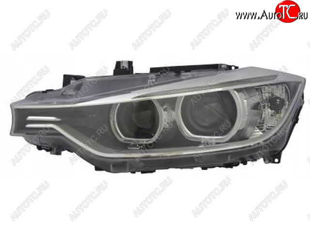 23 899 р. Левая фара (c электрокорректором) DEPO  BMW 3 серия  F30 (2012-2015) седан дорестайлинг (диодная)  с доставкой в г. Пермь