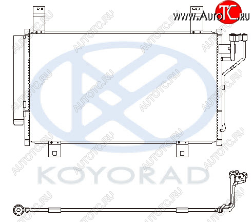 13 699 р. CX5 КОНДЕНСАТОР КОНДИЦ (KOYO) KOYORAD mzcx512-930  с доставкой в г. Пермь