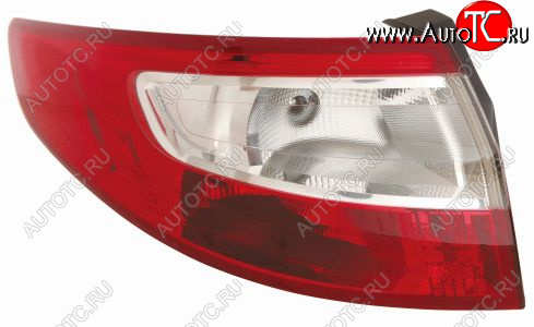 4 299 р. Левый фонарь DEPO Renault Fluence дорестайлинг (2010-2012)  с доставкой в г. Пермь