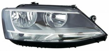 Правая фара (c электрокорректором) DEPO Volkswagen Jetta  A6 (2011-2015) седан дорестайлинг