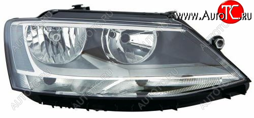 13 999 р. Правая фара (c электрокорректором) DEPO Volkswagen Jetta A6 седан дорестайлинг (2011-2015)  с доставкой в г. Пермь