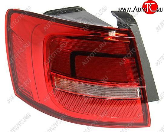 7 799 р. Левый фонарь DEPO Volkswagen Jetta A6 седан рестайлинг (2015-2018)  с доставкой в г. Пермь