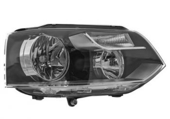 Правая фара (c электрокорректором) DEPO Volkswagen Transporter  T5 (2009-2015) рестайлинг