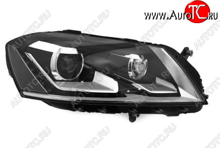35 949 р. Правая фара (с электрокорректором, ксенон) DEPO Volkswagen Passat B7 седан (2010-2015)  с доставкой в г. Пермь